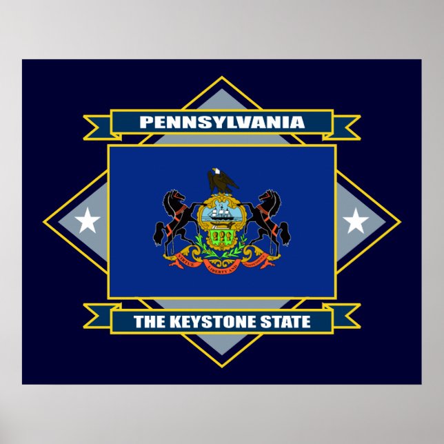 Pennsylvania Diamond Poster (Framsidan)