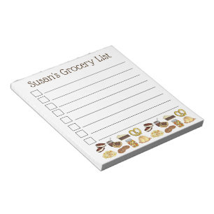 Pennsylvania Dutch Amish Food Livsmedel to Do List Anteckningsblock