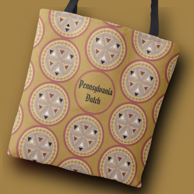 Pennsylvania Dutch Hex-tecken Tygkasse (Skapare uppladdad)