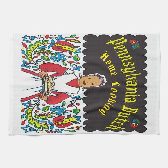 Pennsylvania Dutch, Home Cooking Kökshandduk (Horisontell)