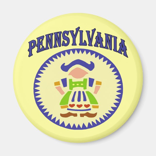 Pennsylvania Dutch Magnet (Framsidan)
