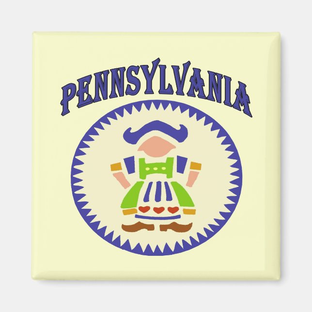 Pennsylvania Dutch Magnet (Framsidan)