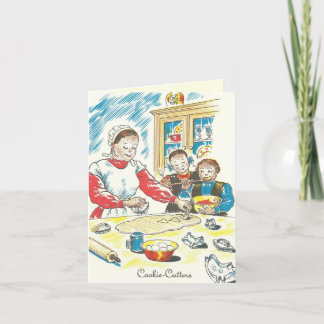 Pennsylvania Dutch Moravian Cookies Sugar Cakes Helgkort