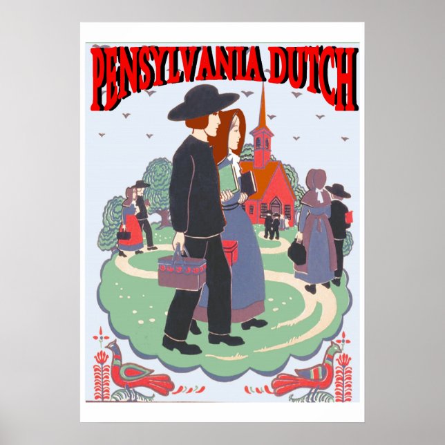 Pennsylvania Dutch Poster (Framsidan)