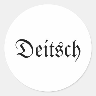 Pennsylvania Dutch Rund Sticker Runt Klistermärke