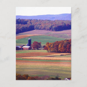 Pennsylvania Farm på hösten Vykort