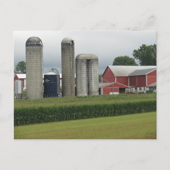 Pennsylvania Farm Vykort (Framsida)