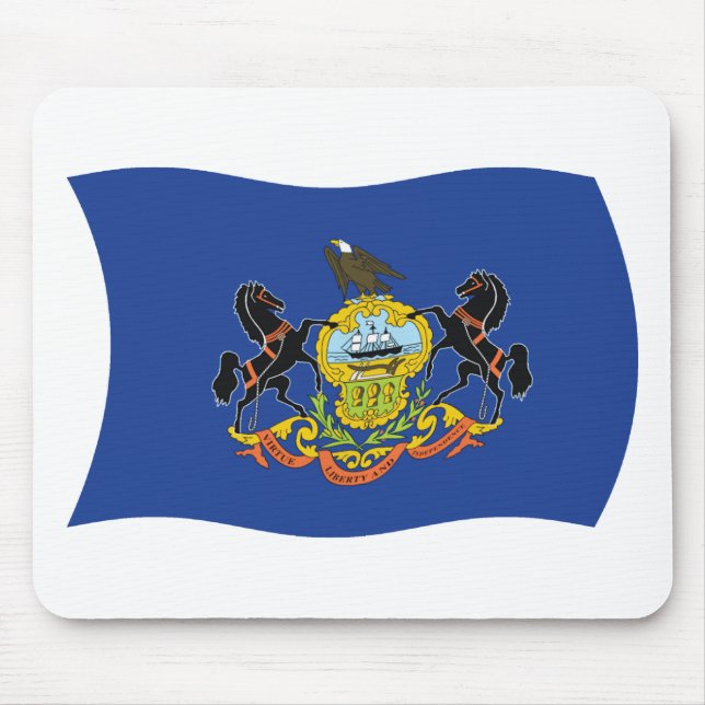 Pennsylvania Flag Musmattor (Framsidan)