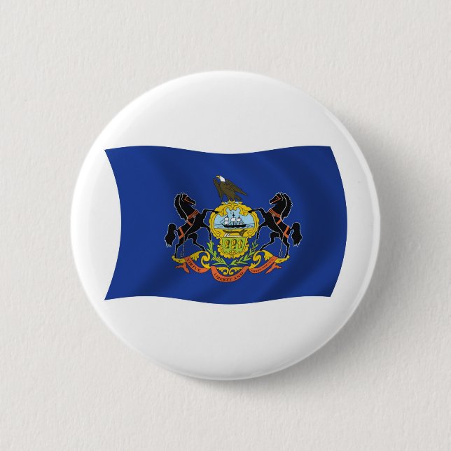 Pennsylvania Flagg Knapp (Framsida)