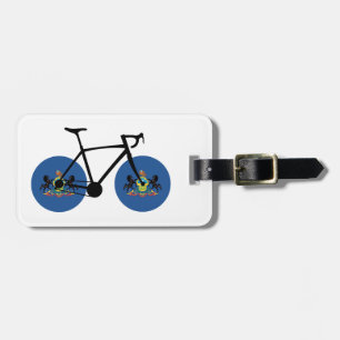 Pennsylvania Flagga Cycling Bagagebricka