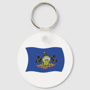 Pennsylvania Flagga Nyckelring