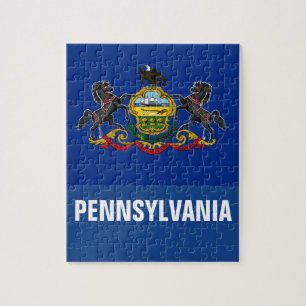 PENNSYLVANIA FLAGGA PUSSEL