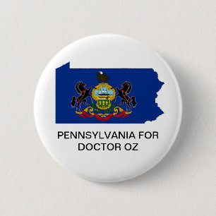 PENNSYLVANIA for Doktor OZ Senate Button Knapp