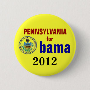 Pennsylvania för Obama 2012 Knapp