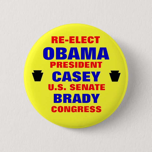 Pennsylvania för Obama Casey Brady Knapp (Framsida)