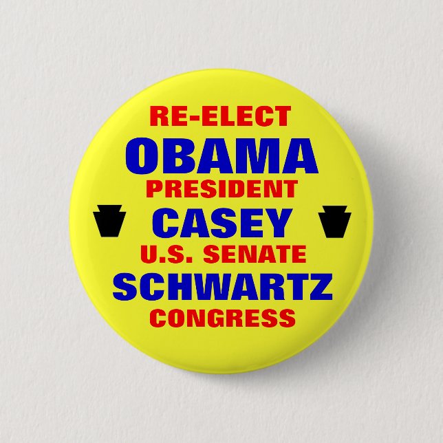 Pennsylvania för Obama Casey Schwartz Knapp (Framsida)