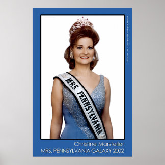 Pennsylvania Galaxy 2002 - Blue Poster