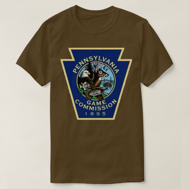 Pennsylvania Game Commission T Shirt (Design framsida)