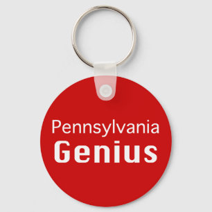 Pennsylvania Genius Gifts Nyckelring
