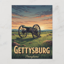 Pennsylvania Gettysburg Travel Vykort