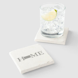 Pennsylvania Hemstaten Karta Shaped Brev Ord Art Stenunderlägg