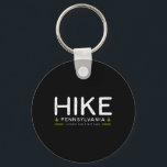 Pennsylvania Hickory Run State Park Hike Tree Retr Nyckelring<br><div class="desc">Pennsylvania Hickory Run State Park Hike Tree Retro Graphic</div>