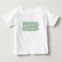Pennsylvania Home Grown | Redigerbart Färg-tillstå T Shirt