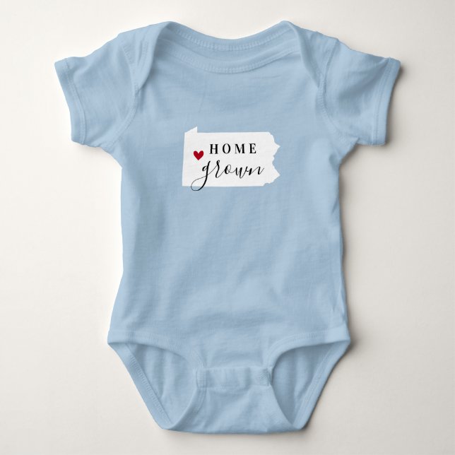 Pennsylvania Home Grown State Tee (Framsida)