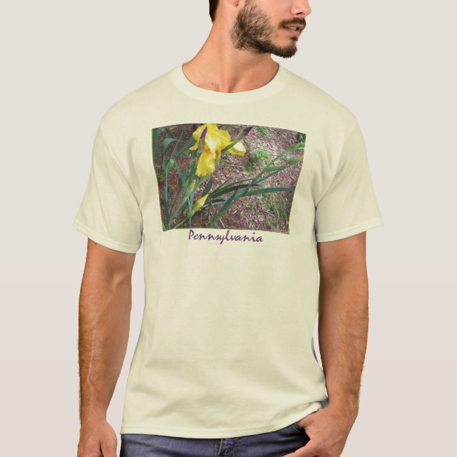 Pennsylvania -- Iris T-shirt (Framsida)