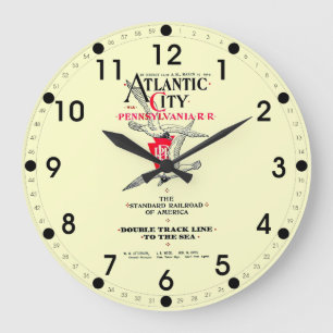Pennsylvania järnväg Atlantic City servar 1904 Stor Klocka