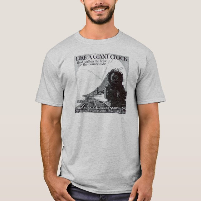Pennsylvania järnväg Broadway begränsade 1929 Tee (Framsida)