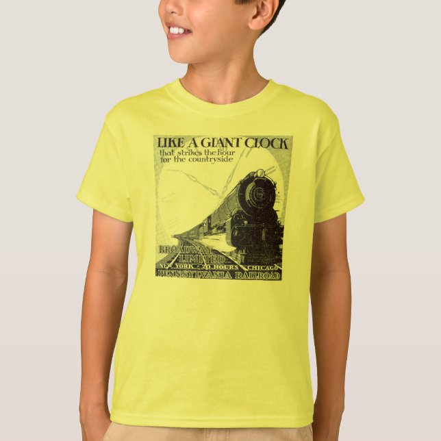 Pennsylvania järnväg Broadway begränsade 1929 Tee (Framsida)