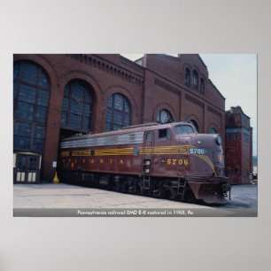 Pennsylvania järnväg EMD E-8 återställd i 1988, Poster
