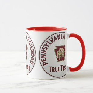Pennsylvania järnväg tjänste- TrucTrain Mugg