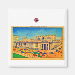 Pennsylvania järnvägväg Penn station i New York Magnet