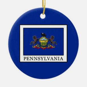 Pennsylvania Julgransprydnad Keramik