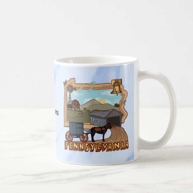 Pennsylvania kaffemugg (Höger)