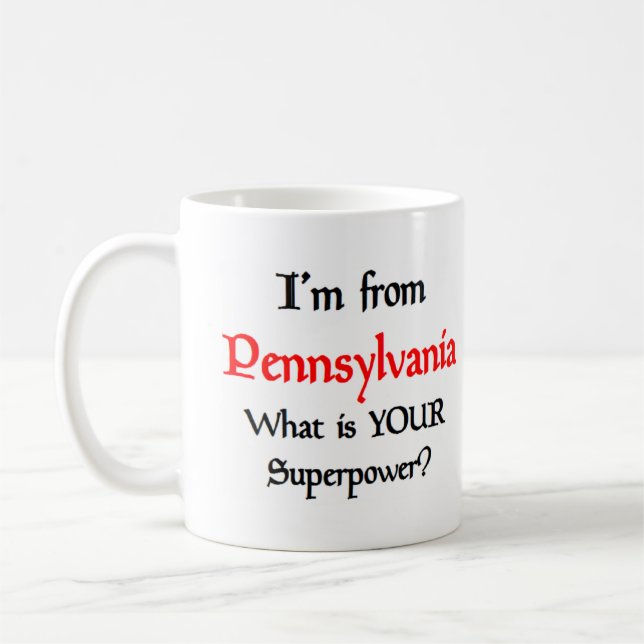 Pennsylvania kaffemugg (Vänster)