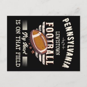 Pennsylvania Lewistown American Football Vykort
