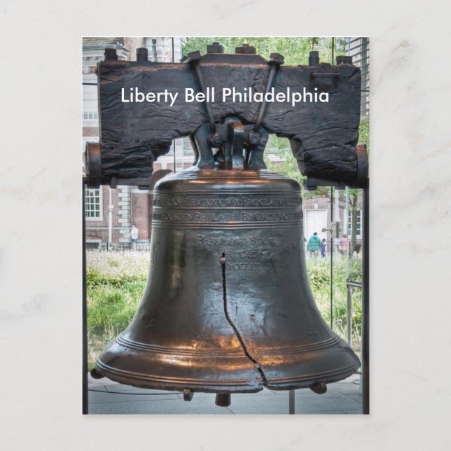 Pennsylvania Liberty Bell Philadelphia-vykort Vykort (Framsida)