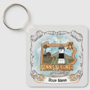 Pennsylvania Lighthouse Nyckelring