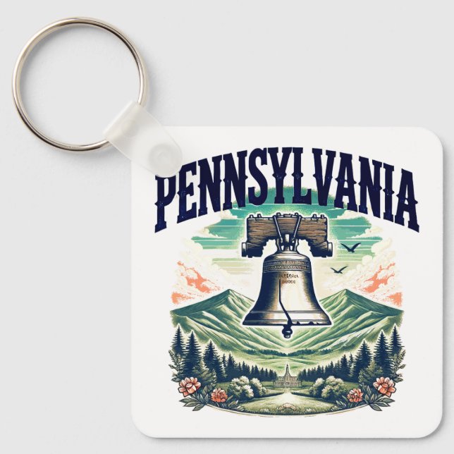 Pennsylvania Nyckelring (Framsida)