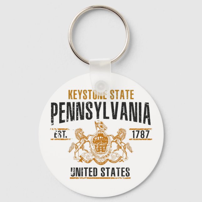 Pennsylvania Nyckelring (Framsida)