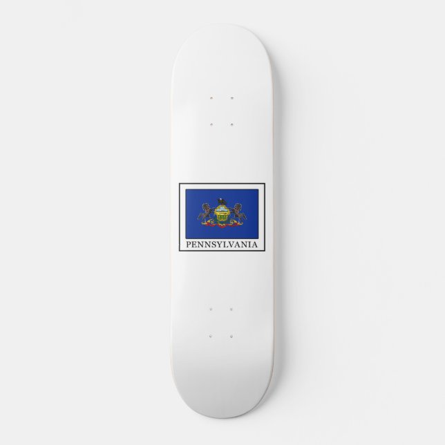 Pennsylvania Old School Skateboard Bräda 18 Cm (Framsida)