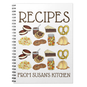 Pennsylvania PA Dutch Recipes Personlig Cooking Anteckningsbok