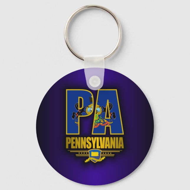 Pennsylvania (PA) Nyckelring (Framsida)