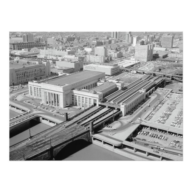 Pennsylvania Railroad 30th Street Station Fototryck (Framsidan)