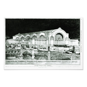 Pennsylvania Railroad 30th Street Station Fototryck