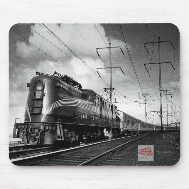 Pennsylvania Railroad Congressional Mouse Pad Musmatta (Framsidan)