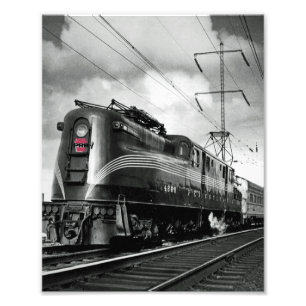 Pennsylvania Railroad Congressional Photo Print Fototryck